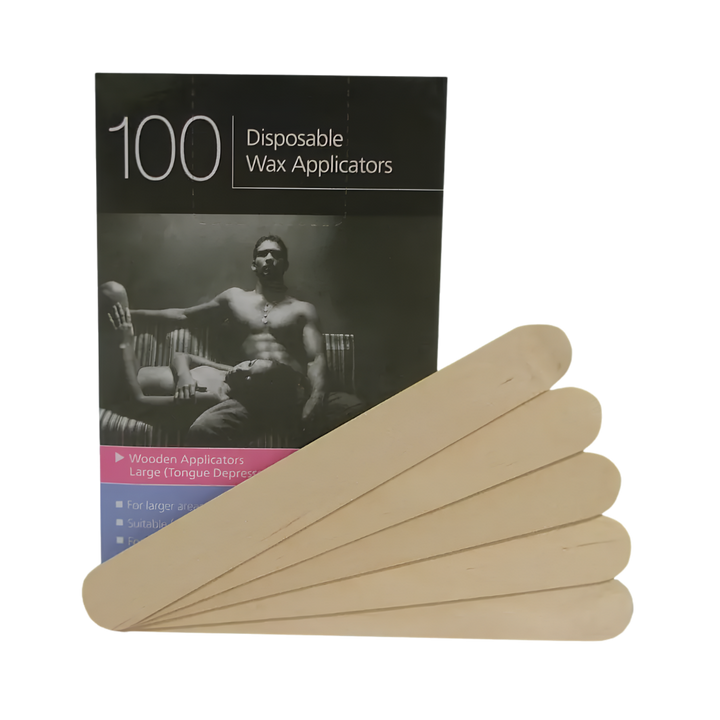CARONLAB Disposable Wax Applicators Large Tongue Depressors  |  Various Sizes