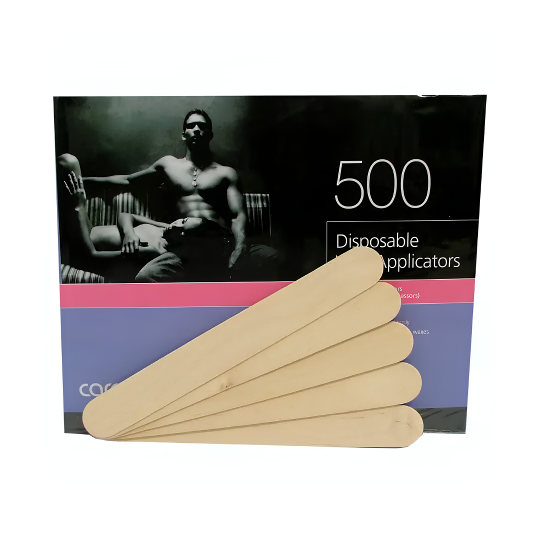 CARONLAB Disposable Wax Applicators Large Tongue Depressors  |  Various Sizes