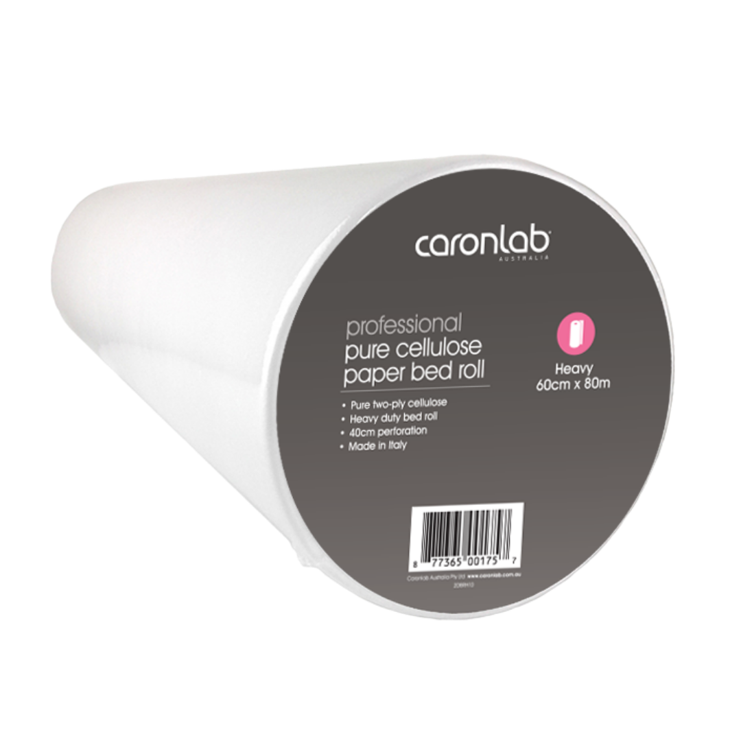CARONLAB PROFESSIONAL PURE CELLULOSE PAPER BED ROLL - HEAVY 60CM X 80M