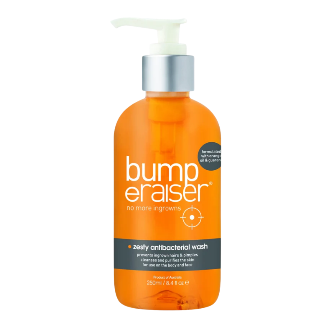 BUMP ERAISER ZESTY ANTIBACTERIAL WASH 250ML