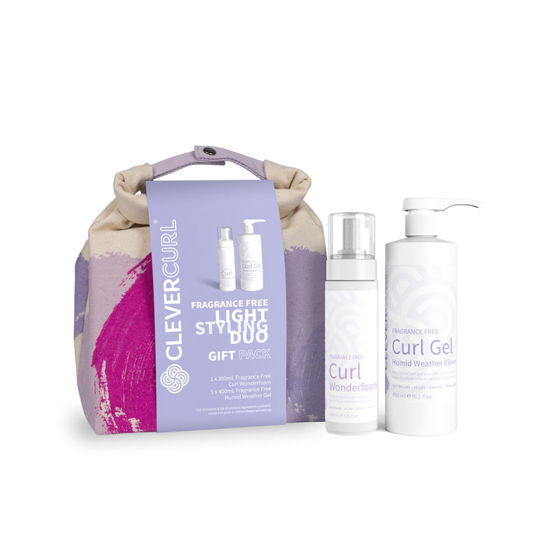 CLEVER CURL 2025 Fragrance Free Styling Duo | Various Colours