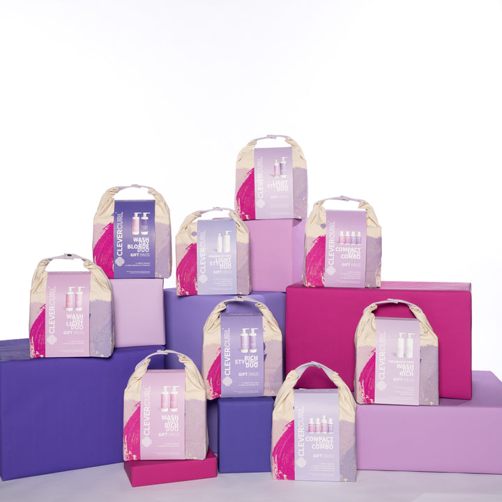 CLEVER CURL 2025 Combo Compact Pack | Various Colours