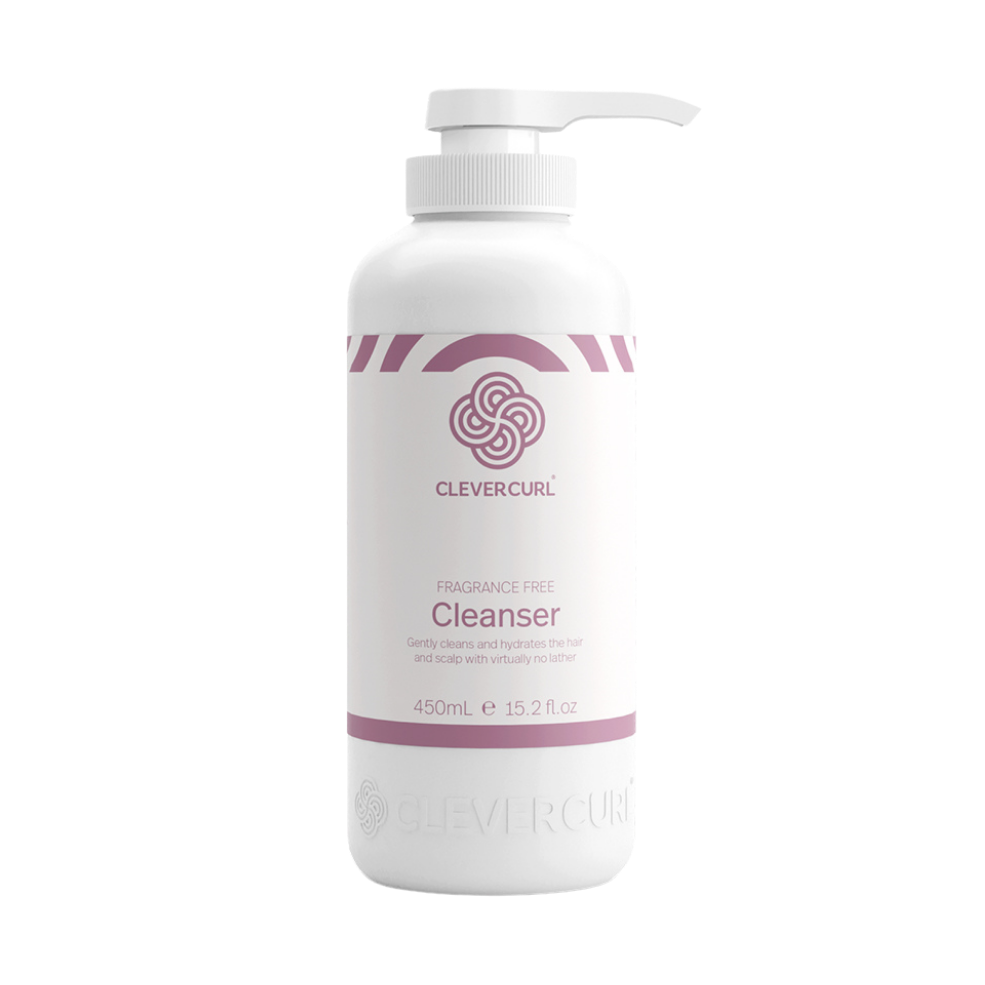 CLEVER CURL Fragrance Free Cleanser  |  450ml