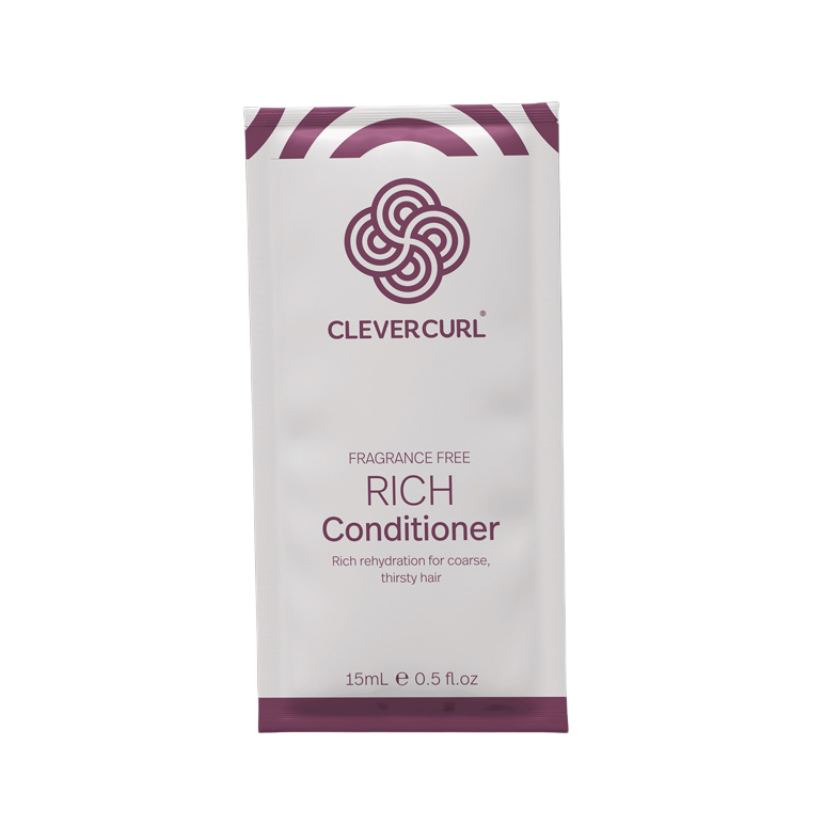 CLEVER CURL Fragrance Free Rich Conditioner | Various Sizes
