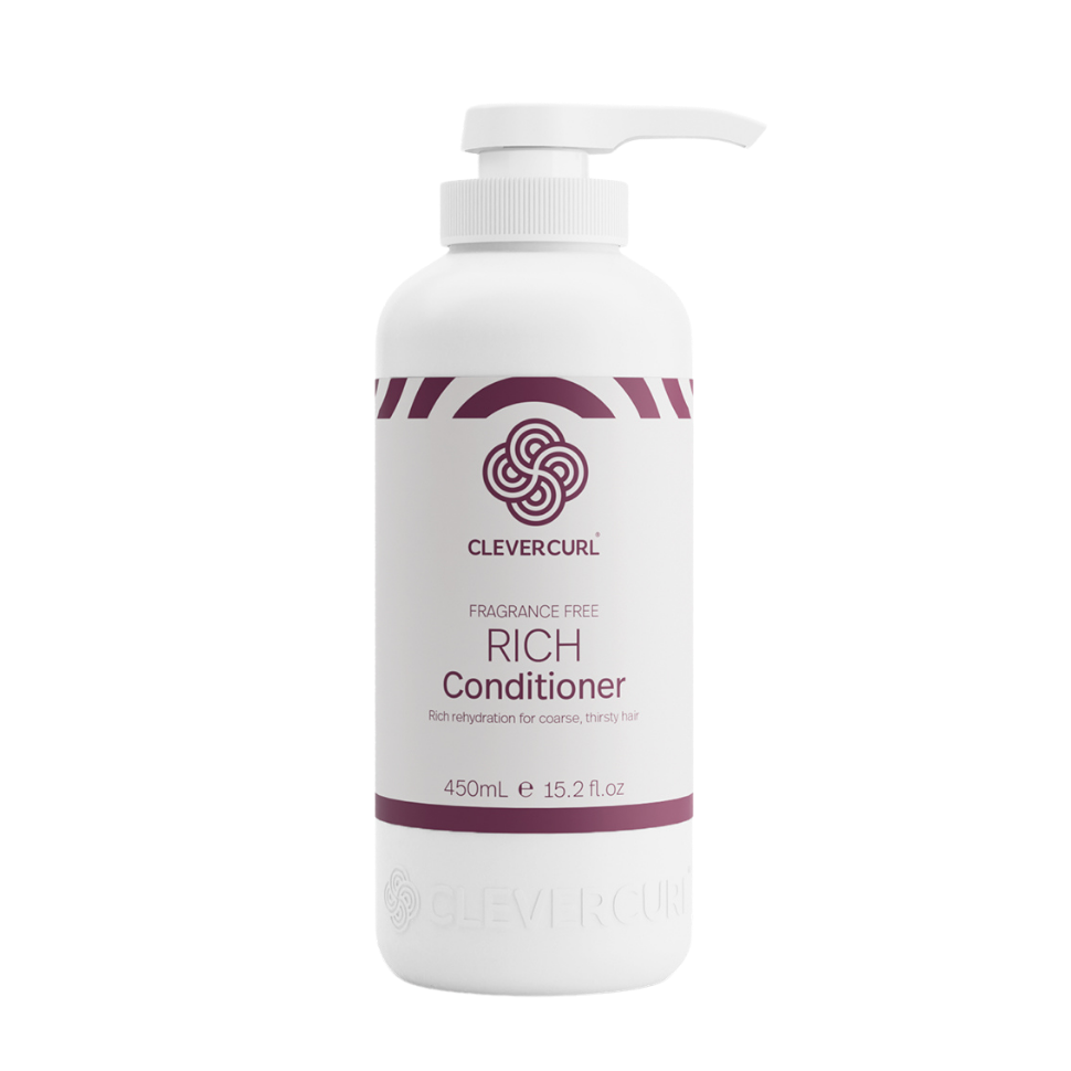 CLEVER CURL Fragrance Free Rich Conditioner  |  450ml