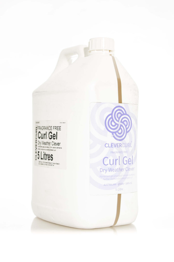 CLEVER CURL Fragrance Free Curl Gel Dry Weather Clever | Various Sizes