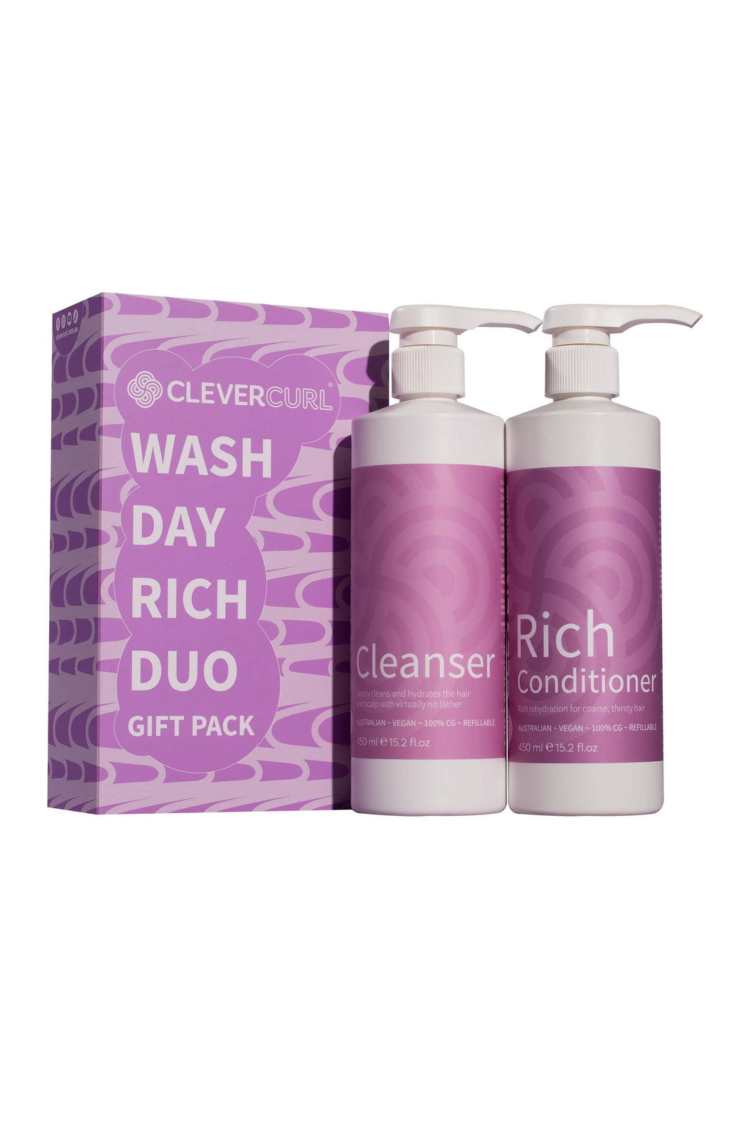 CLEVER CURL 2024 MOTHERS DAY WASH DAY DUO RICH