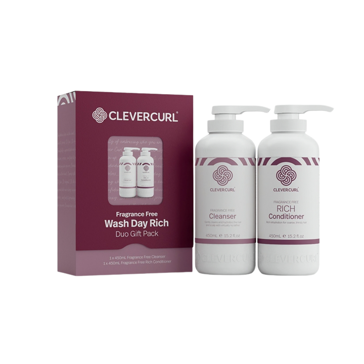 CLEVER CURL 2026 Christmas Pack Fragrance Free Duo | Various Types