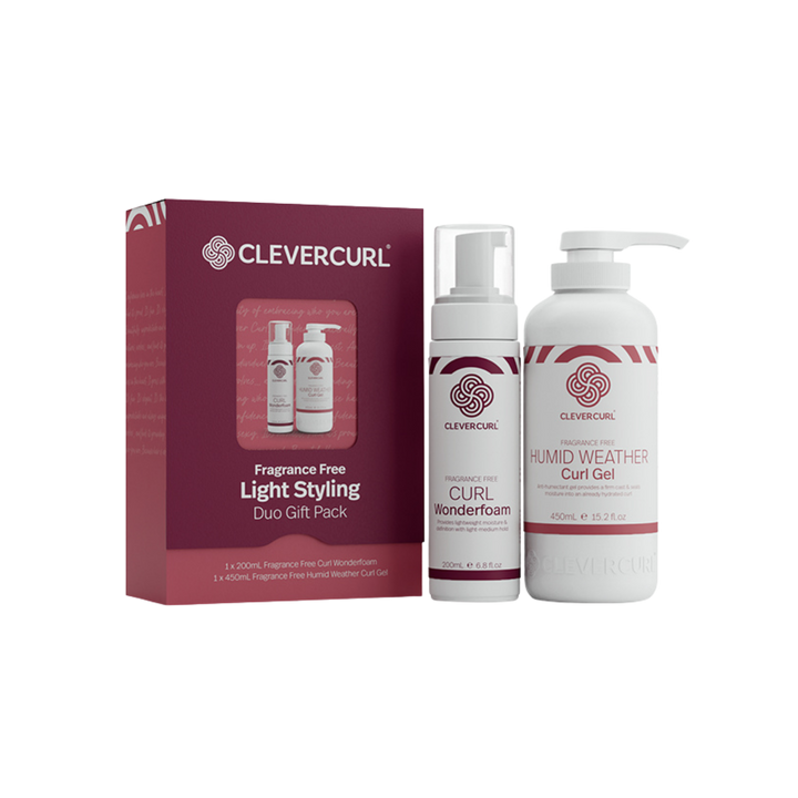 CLEVER CURL 2026 Christmas Pack Fragrance Free Duo | Various Types