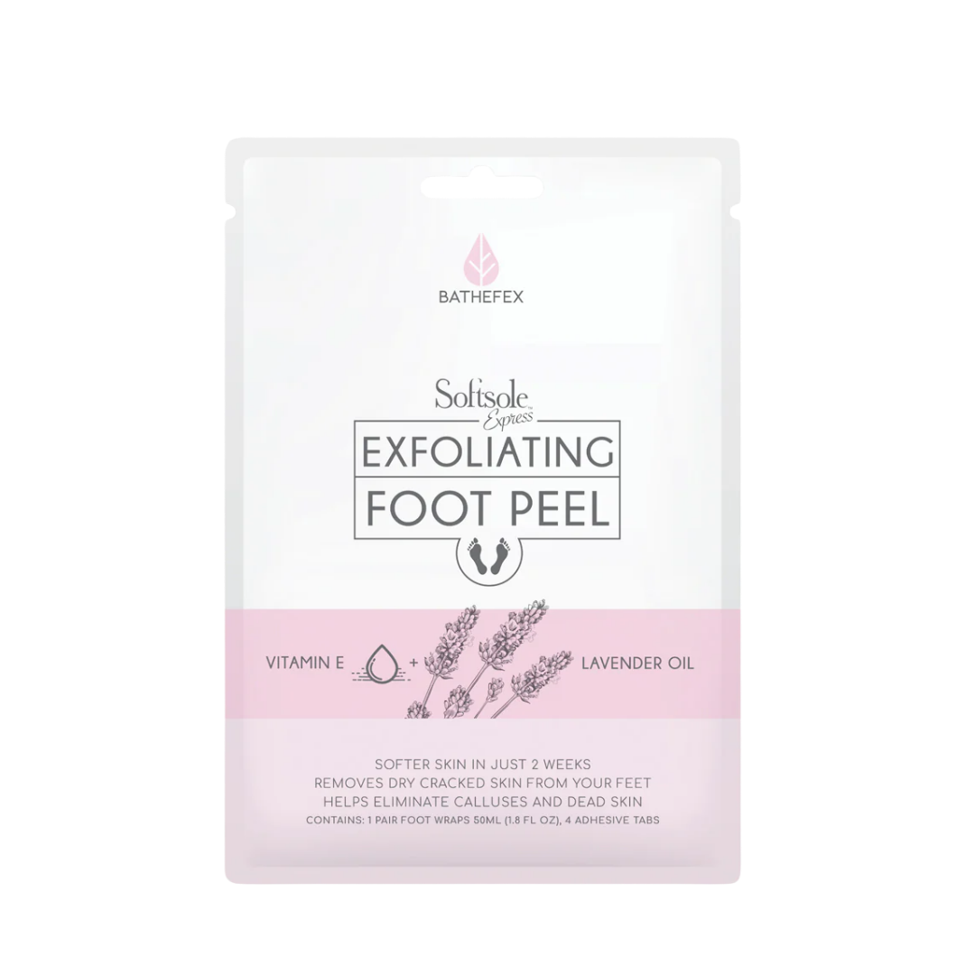 BATHEFEX SOFTSOLE EXPRESS EXFOLIATING FOOT PEEL - 1 PAIR 50ML