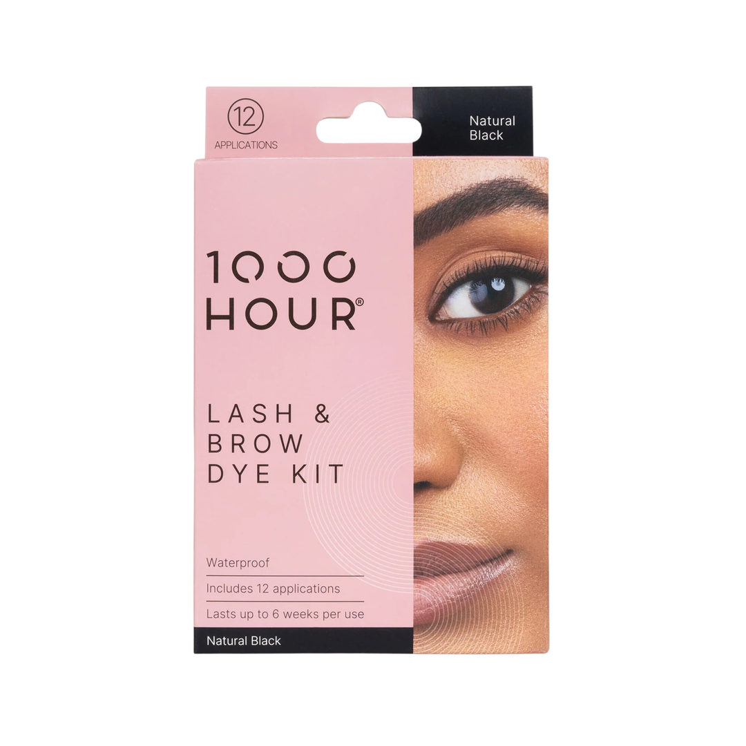 1000 HOUR Eyelash & Brow Dye Kit 12 Applications | Various Colours