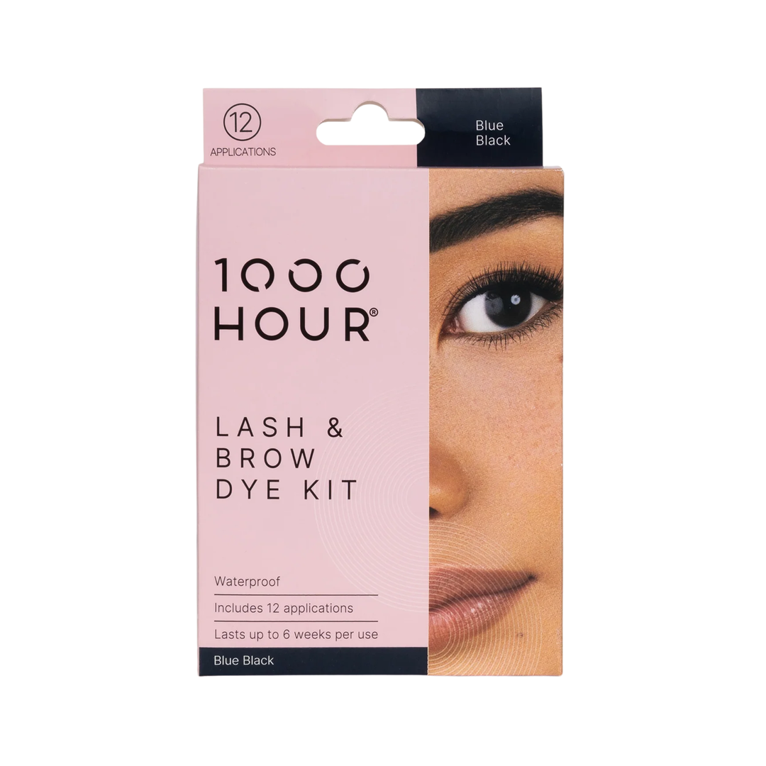1000 HOUR Eyelash & Brow Dye Kit 12 Applications | Various Colours