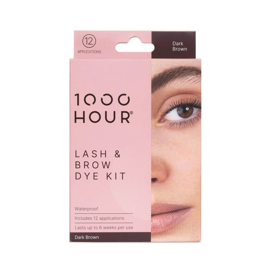 1000 HOUR Eyelash & Brow Dye Kit 12 Applications | Various Colours