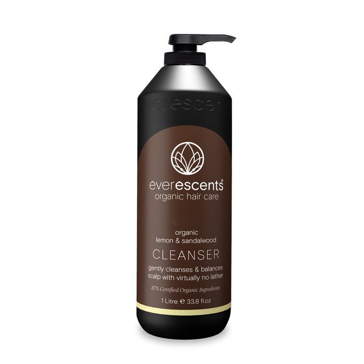 EVERESCENTS Organic Lemon & Sandalwood Cleanser | Various Sizes