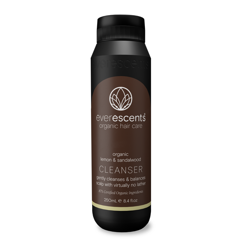 EVERESCENTS Organic Lemon & Sandalwood Cleanser | Various Sizes