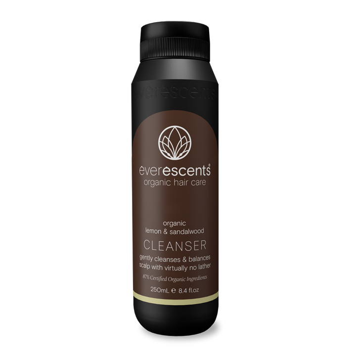 EVERESCENTS Organic Lemon & Sandalwood Cleanser | Various Sizes