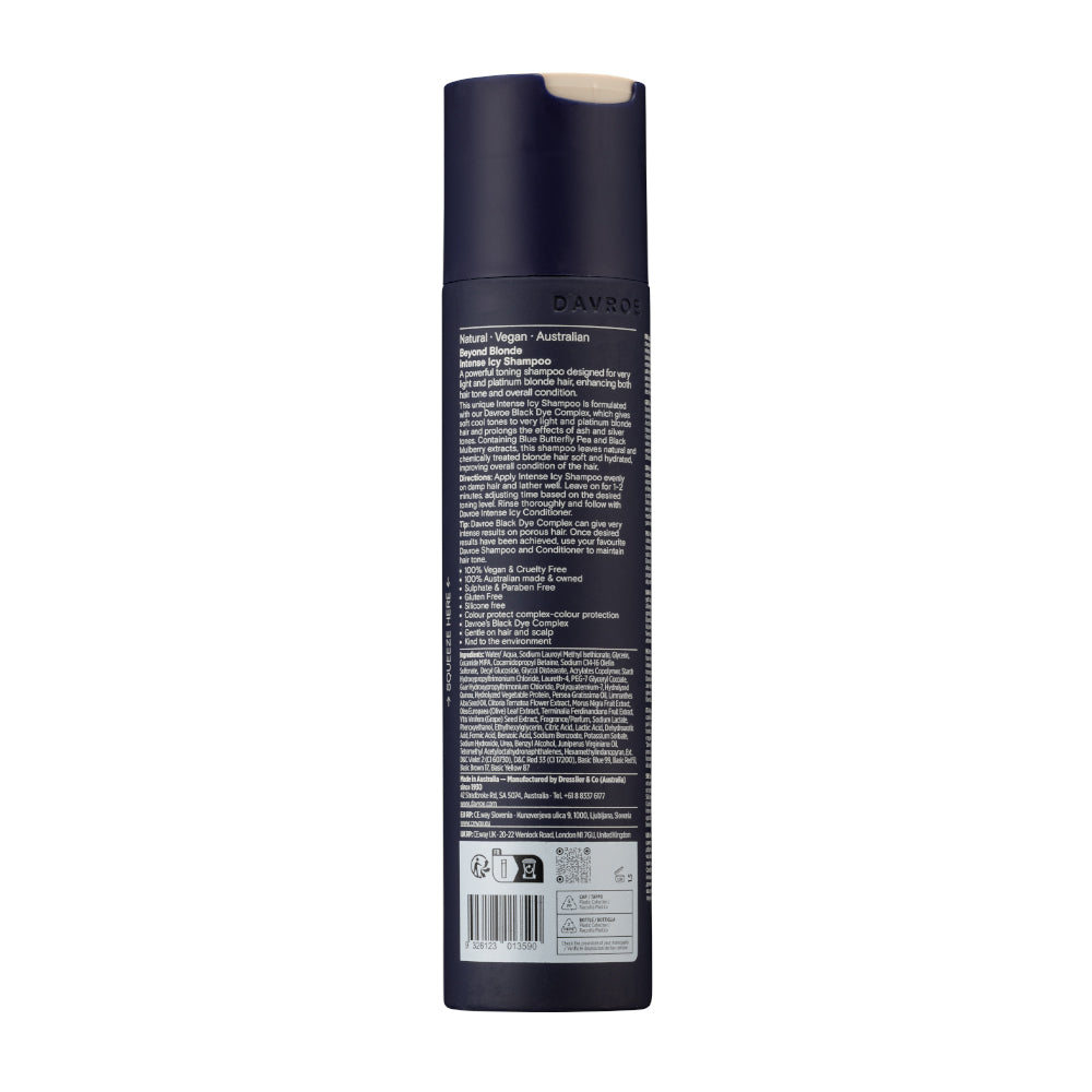 DAVROE Beyond Blonde Intense Icy Shampoo | Various Sizes