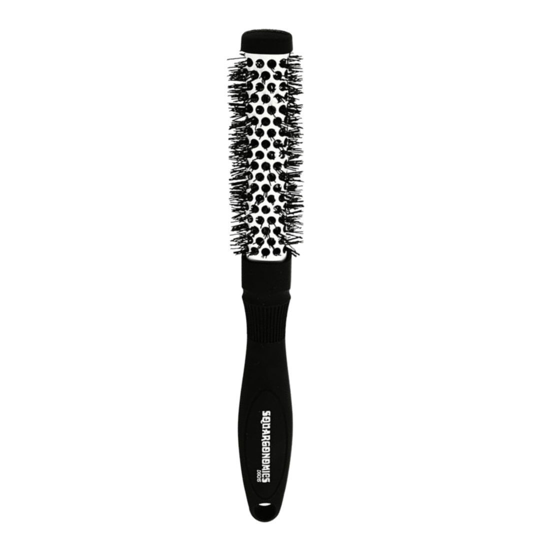 DENMAN DSQ1 SQUARGONOMICS BRUSH SILVER 20MM*CLEARANCE