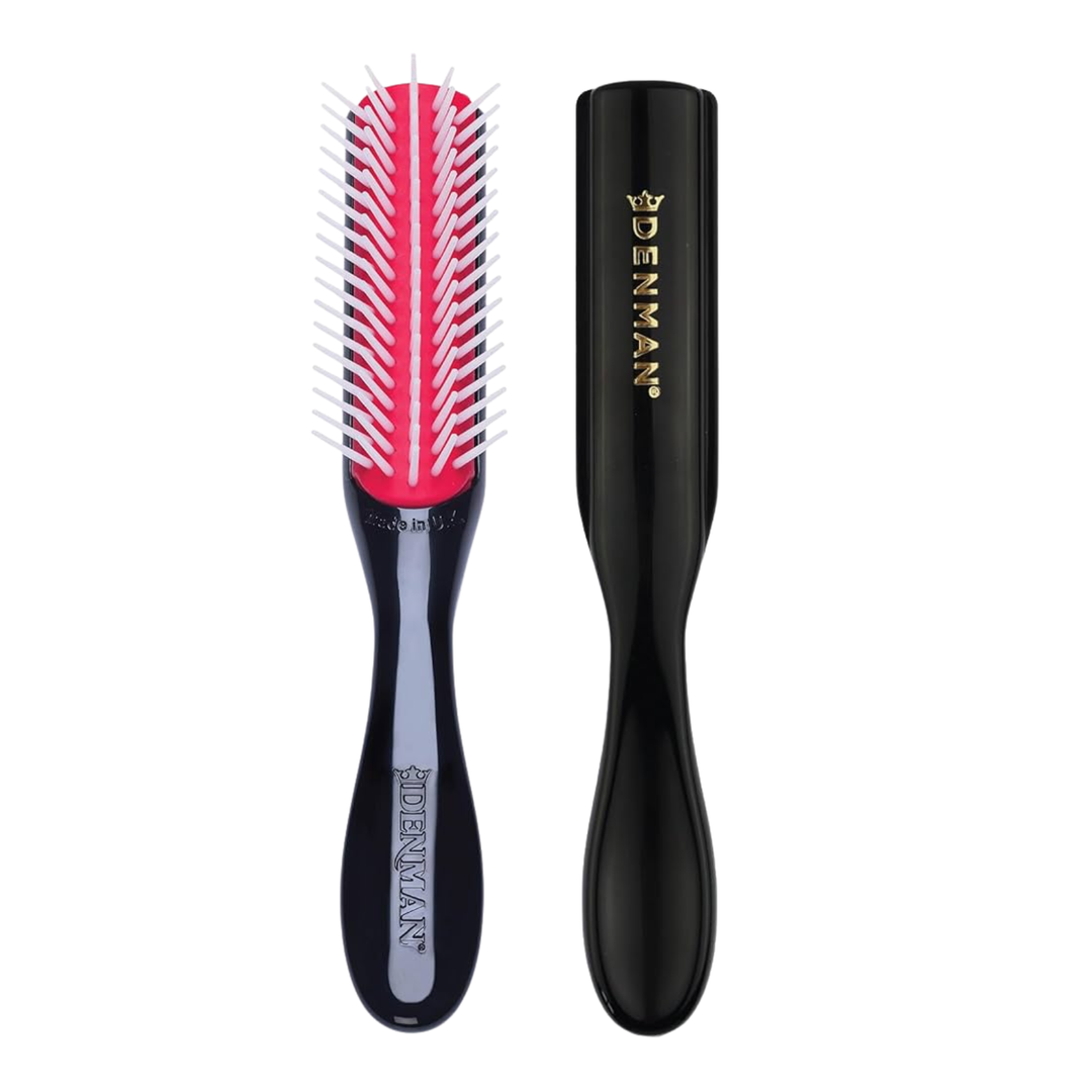 DENMAN D14 CLASSIC MINI STYLER 5 ROW BLACK BRUSH