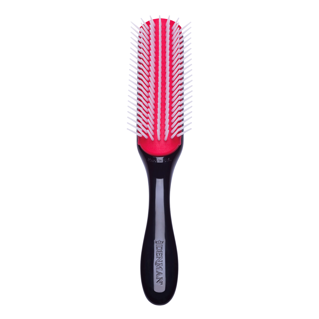 DENMAN D3 CLASSIC STYLER 7 ROW BLACK BRUSH