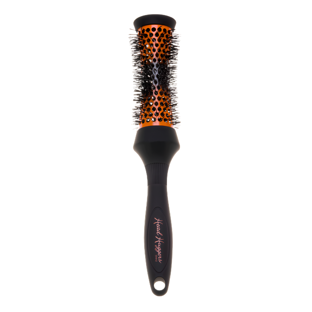 DENMAN DHH1 EXTRA SMALL HEAD HUGGER ORANGE BRUSH 25MM