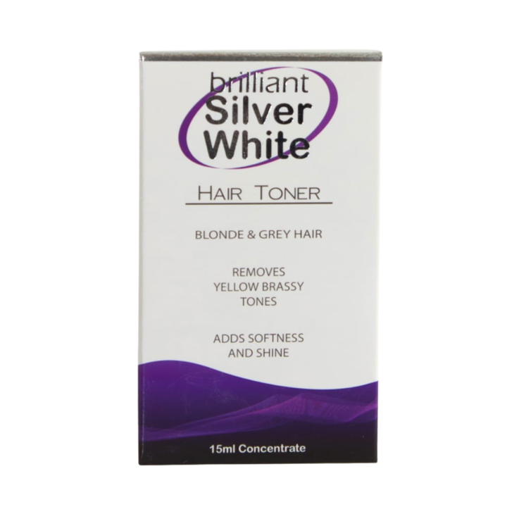 BRILLIANT SILVER White Hair Toner | Various Sizes