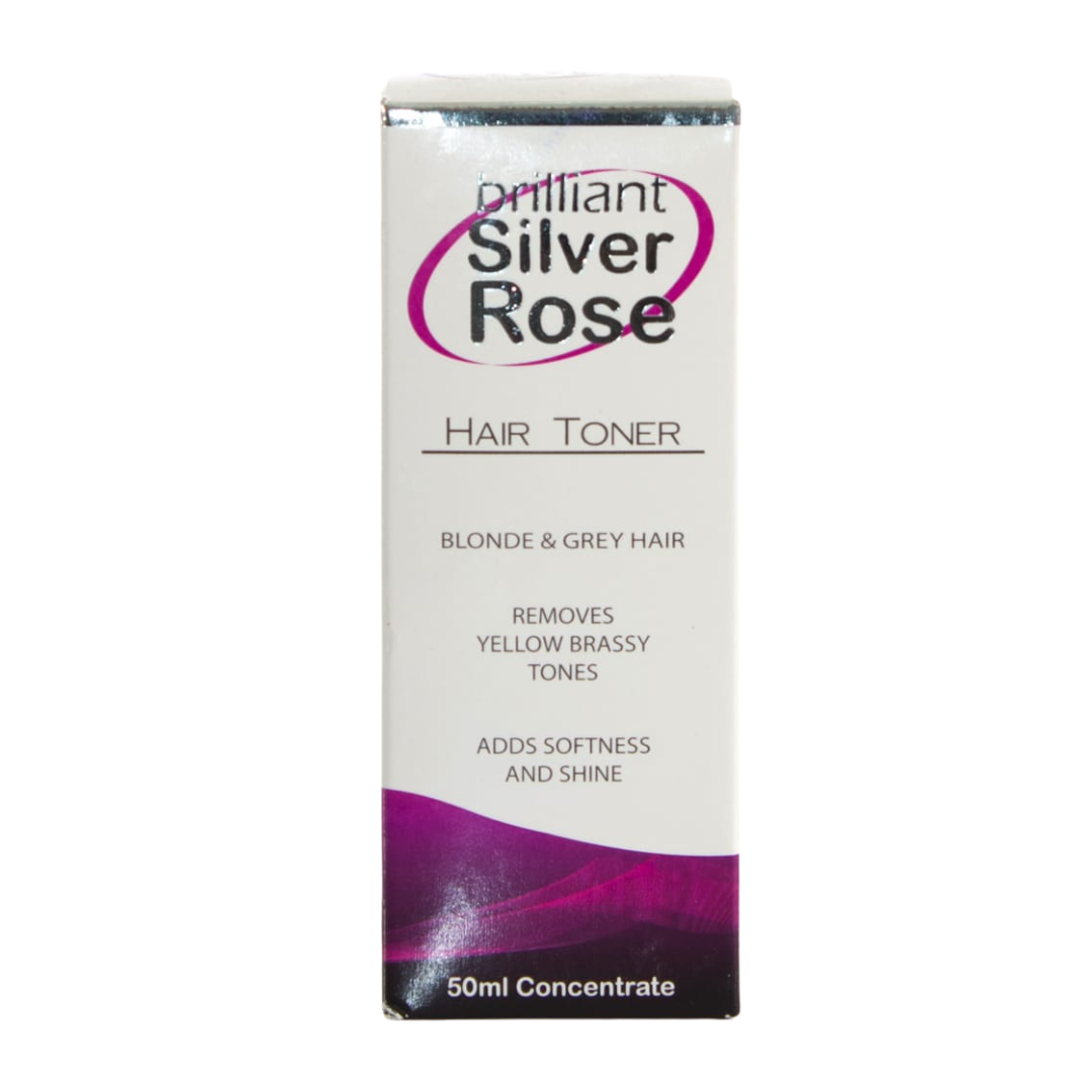 BRILLIANT SILVER  Rose Hair Toner  |  Various Sizes
