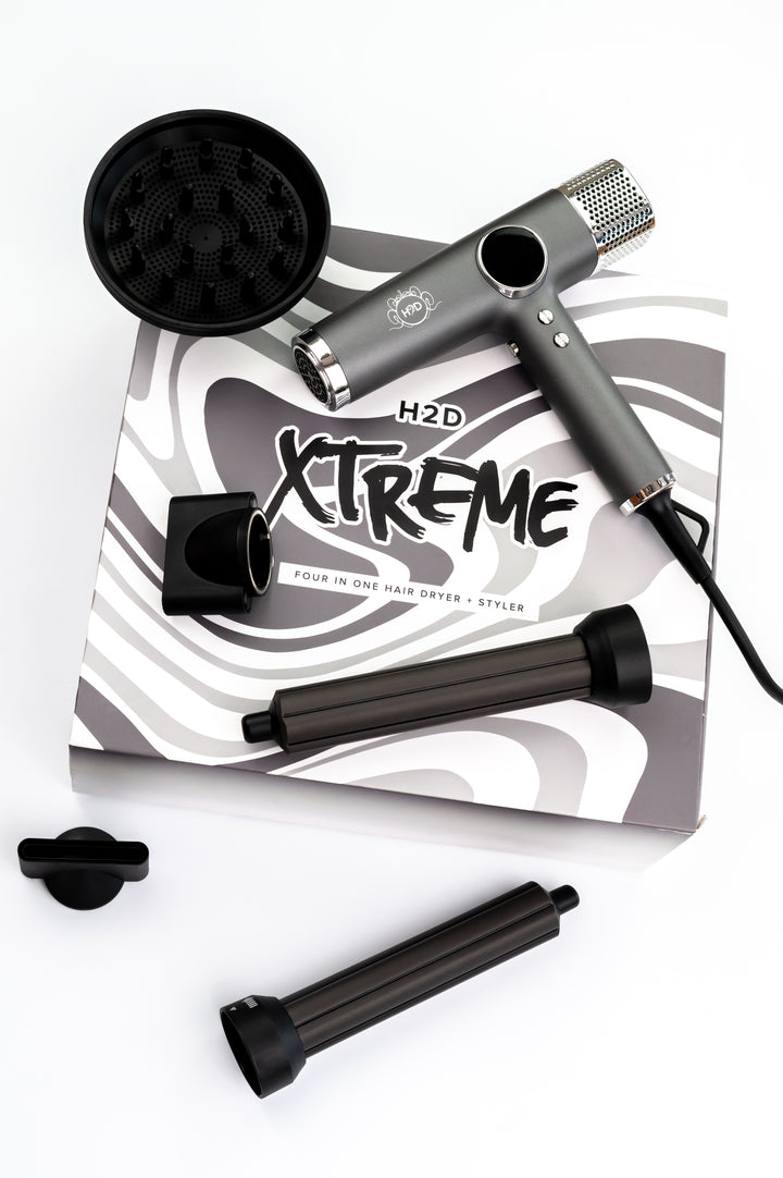 H2D Xtreme Four In One Hair Dryer + Styler | Various Colours