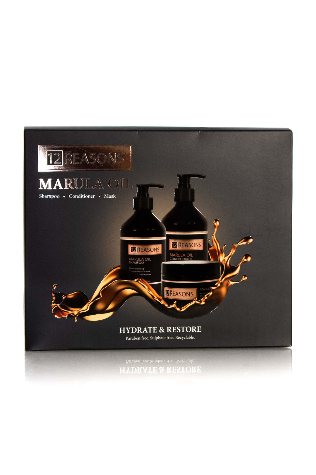 12 REASONS MARULA PACK WITH MASK
