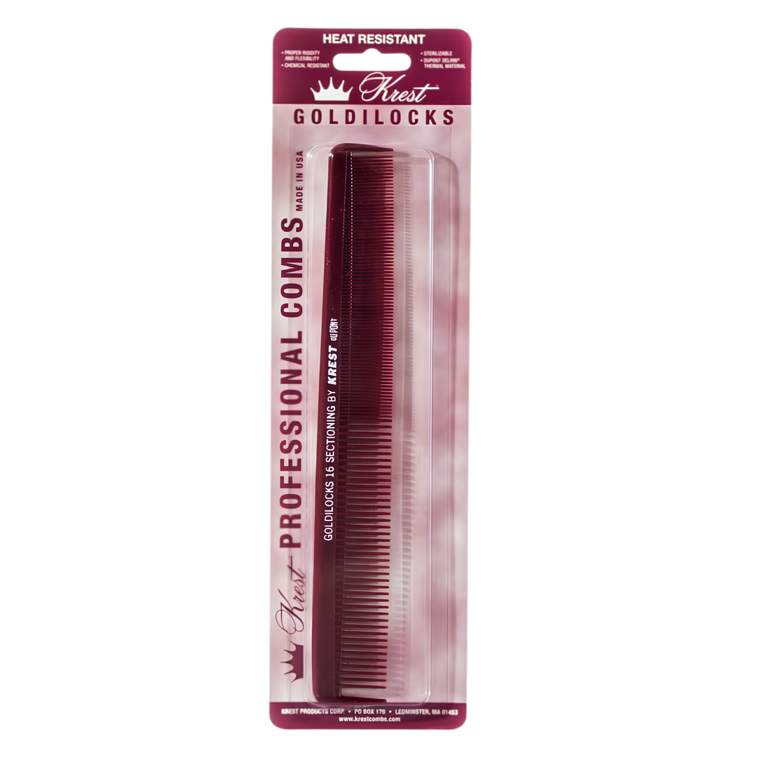 KREST GOLDILOCKS NO.16 CUTTING COMB - 12.5CM