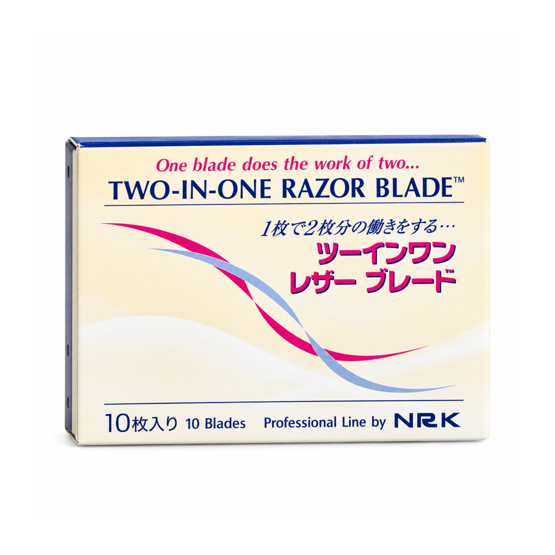 NIKKY TWO-IN-ONE RAZOR BLADES 10 PACK