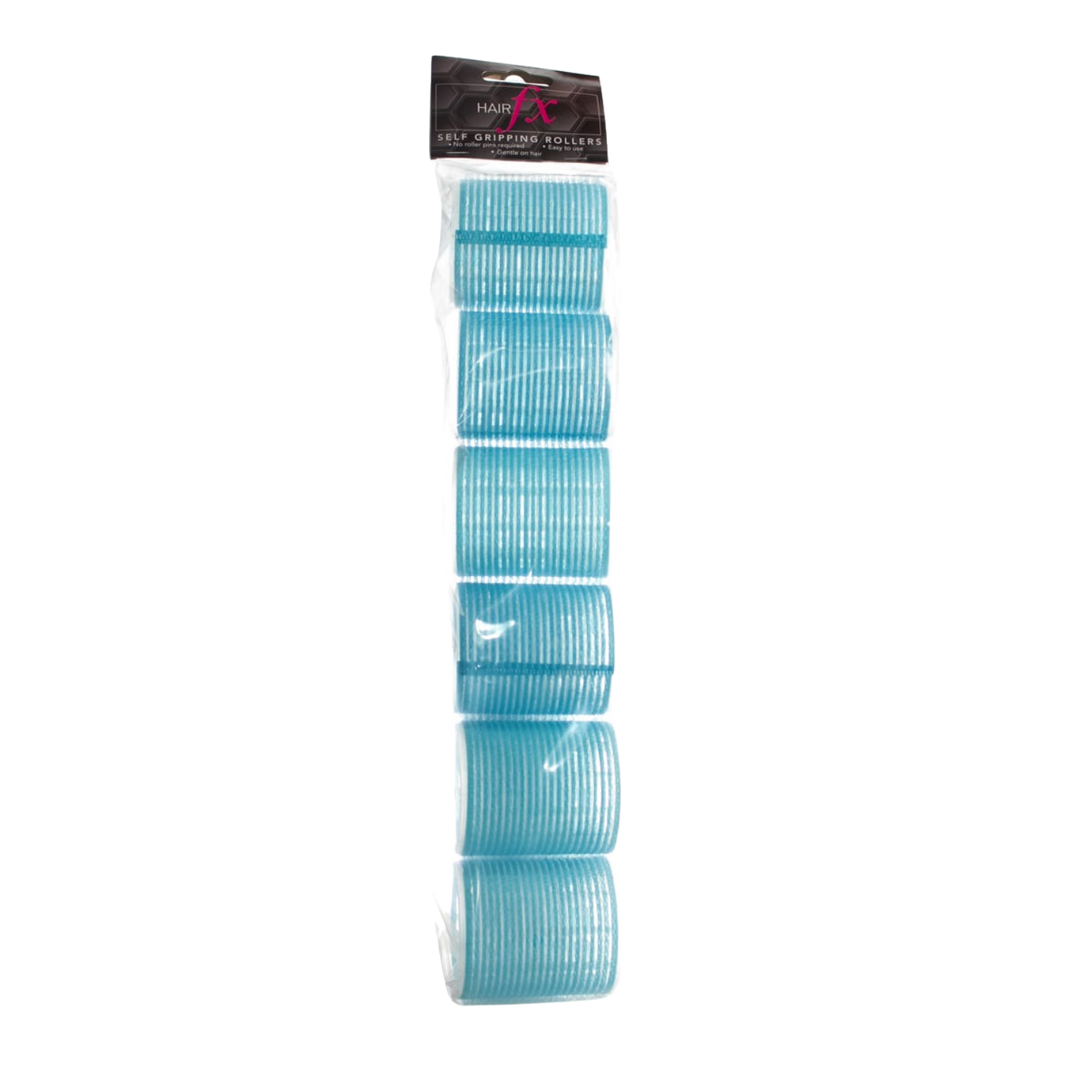 HAIR FX Self Gripping Rollers  6 Pack  |  Various Sizes And Colours