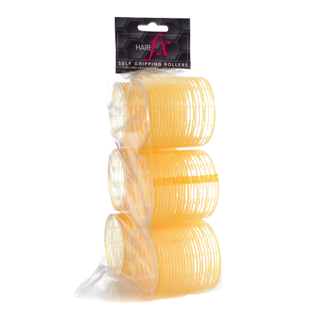 HAIR FX Self Gripping Rollers  6 Pack  |  Various Sizes And Colours