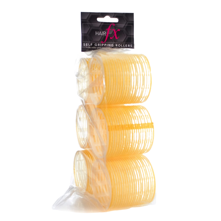 HAIR FX Self Gripping Rollers  6 Pack  |  Various Sizes And Colours
