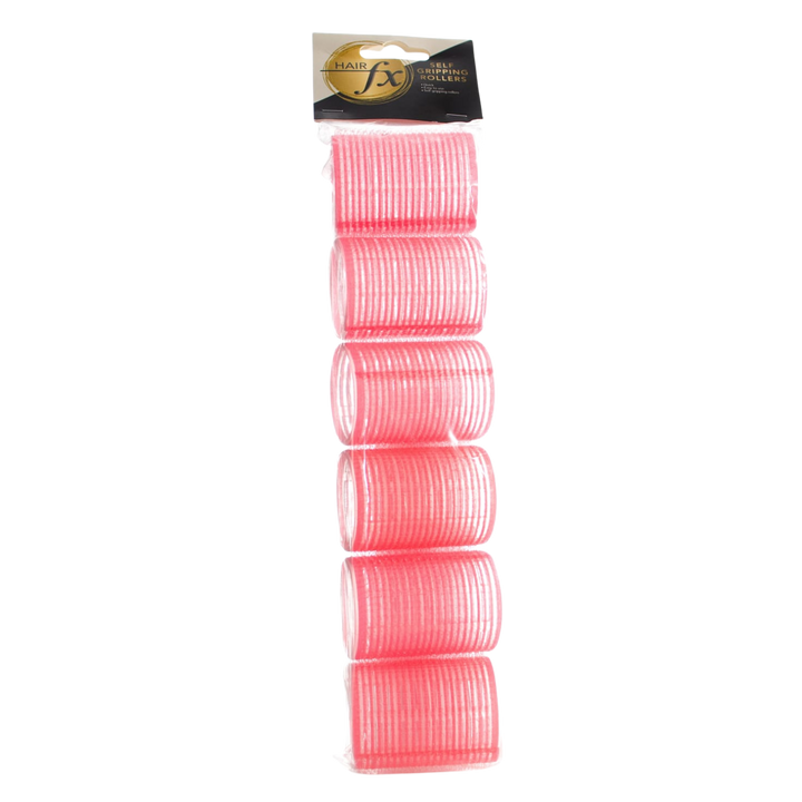 HAIR FX Self Gripping Rollers  6 Pack  |  Various Sizes And Colours