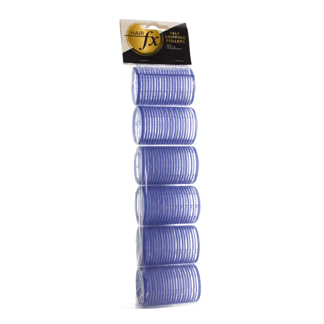 HAIR FX Self Gripping Rollers  6 Pack  |  Various Sizes And Colours