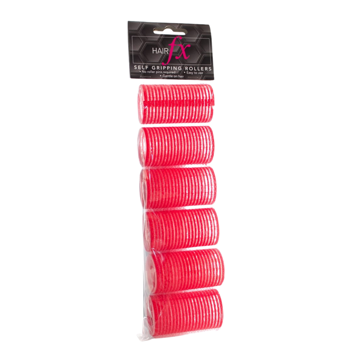 HAIR FX Self Gripping Rollers  6 Pack  |  Various Sizes And Colours