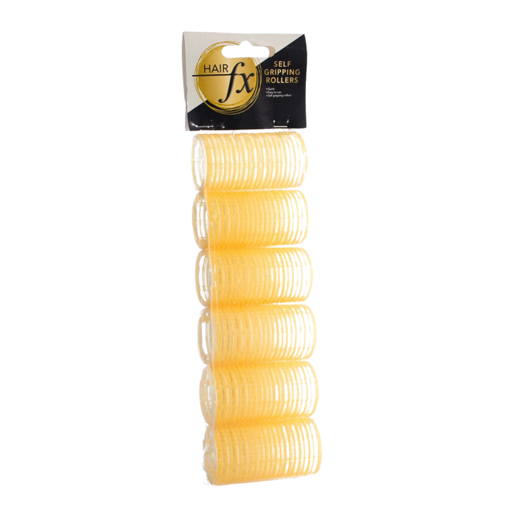HAIR FX Self Gripping Rollers  6 Pack  |  Various Sizes And Colours