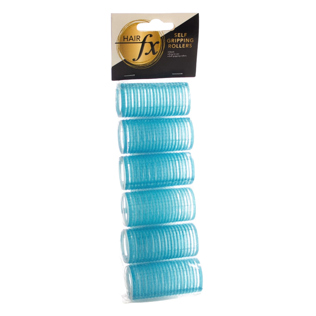 HAIR FX Self Gripping Rollers  6 Pack  |  Various Sizes And Colours