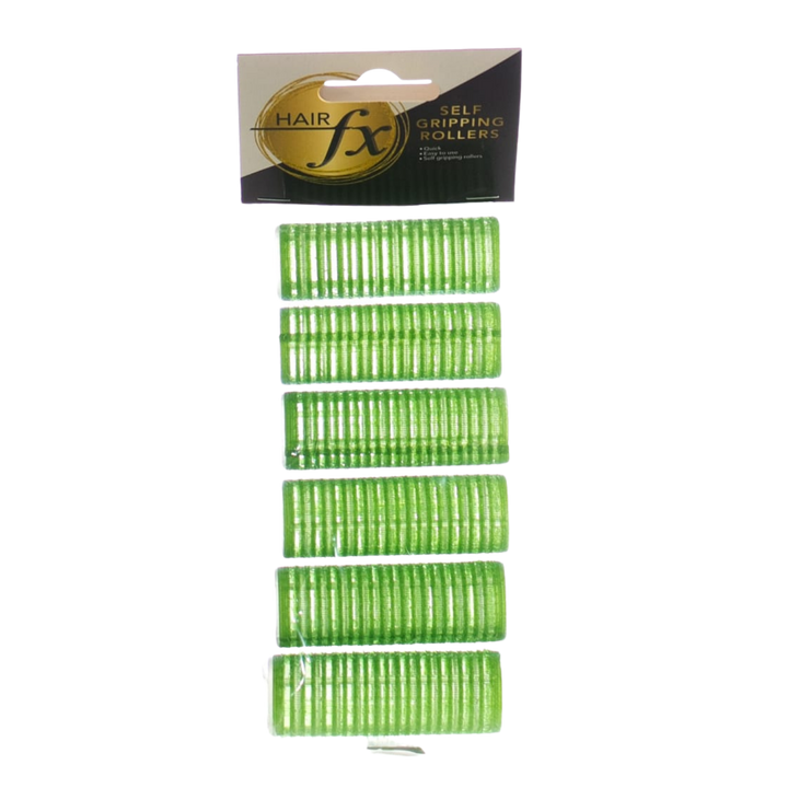 HAIR FX Self Gripping Rollers  6 Pack  |  Various Sizes And Colours