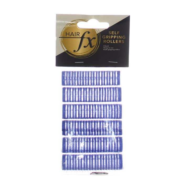 HAIR FX Self Gripping Rollers  6 Pack  |  Various Sizes And Colours