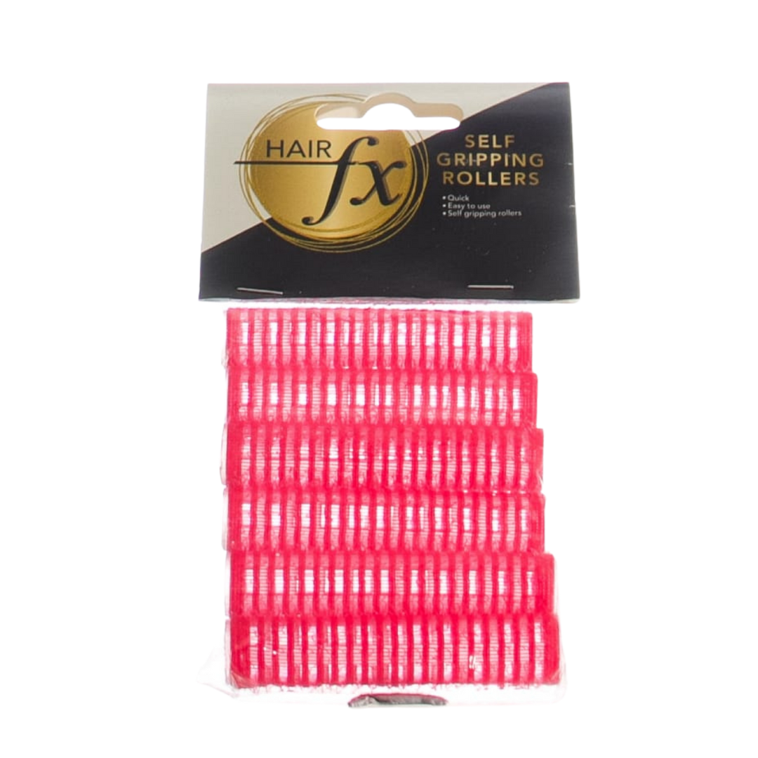 HAIR FX Self Gripping Rollers  6 Pack  |  Various Sizes And Colours