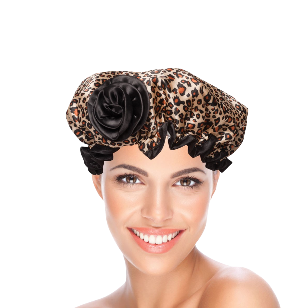 BEAUTY PRO SHOWER CAP PANTHERA LEOPARD