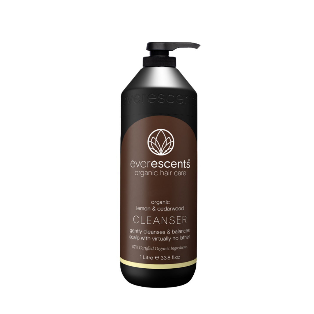 EVERESCENTS Organic Lemon & Cedarwood Cleanser | Various Sizes