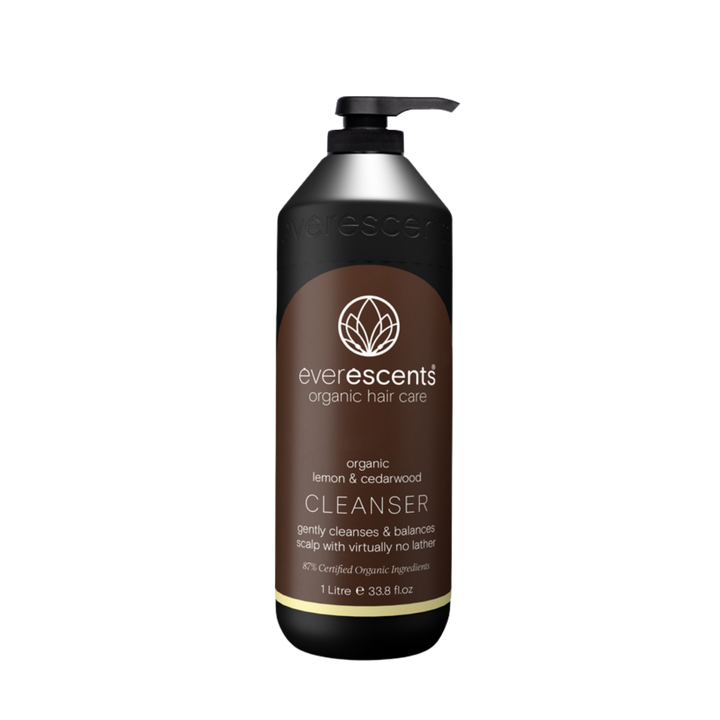 EVERESCENTS Organic Lemon & Cedarwood Cleanser | Various Sizes