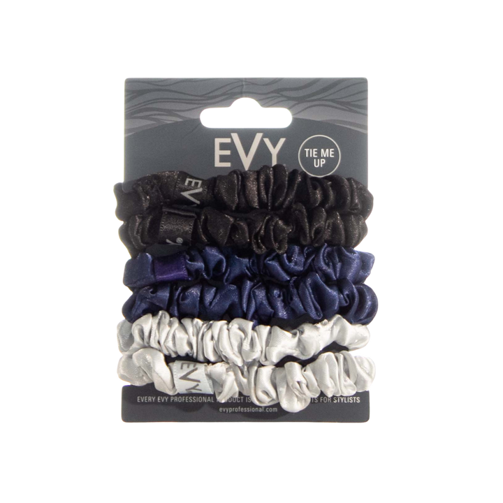 EVY PROFESSIONAL Scrunchies 6 Pack I Various Colours