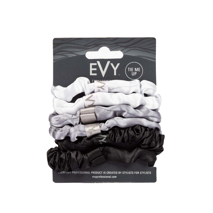 EVY PROFESSIONAL Scrunchies 6 Pack I Various Colours