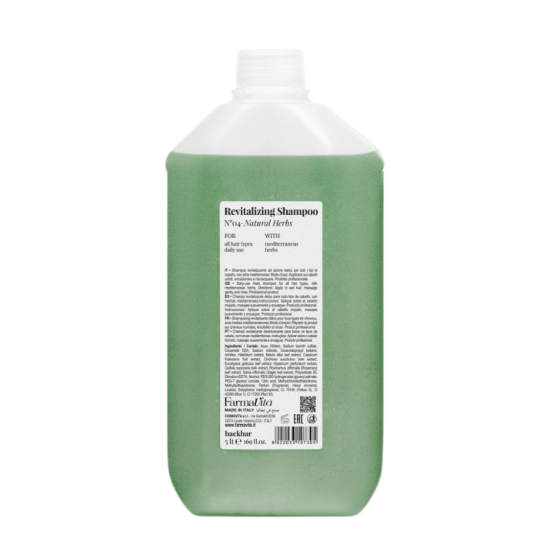 BACKBAR  Revitalizing Shampoo No.4 Natural Herbs  |  Various Sizes