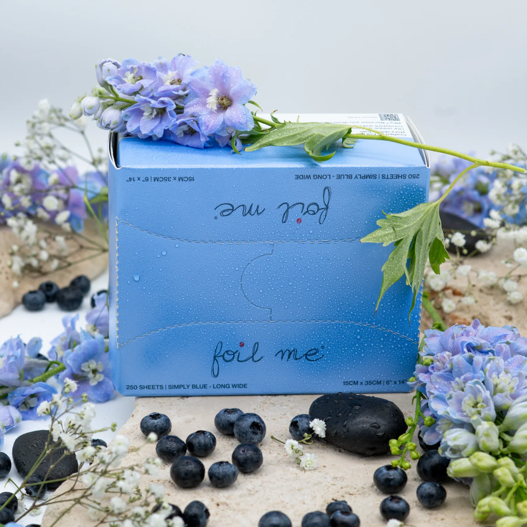 FOIL ME SIMPLY BLUE LONG WIDE 500 SHEETS
