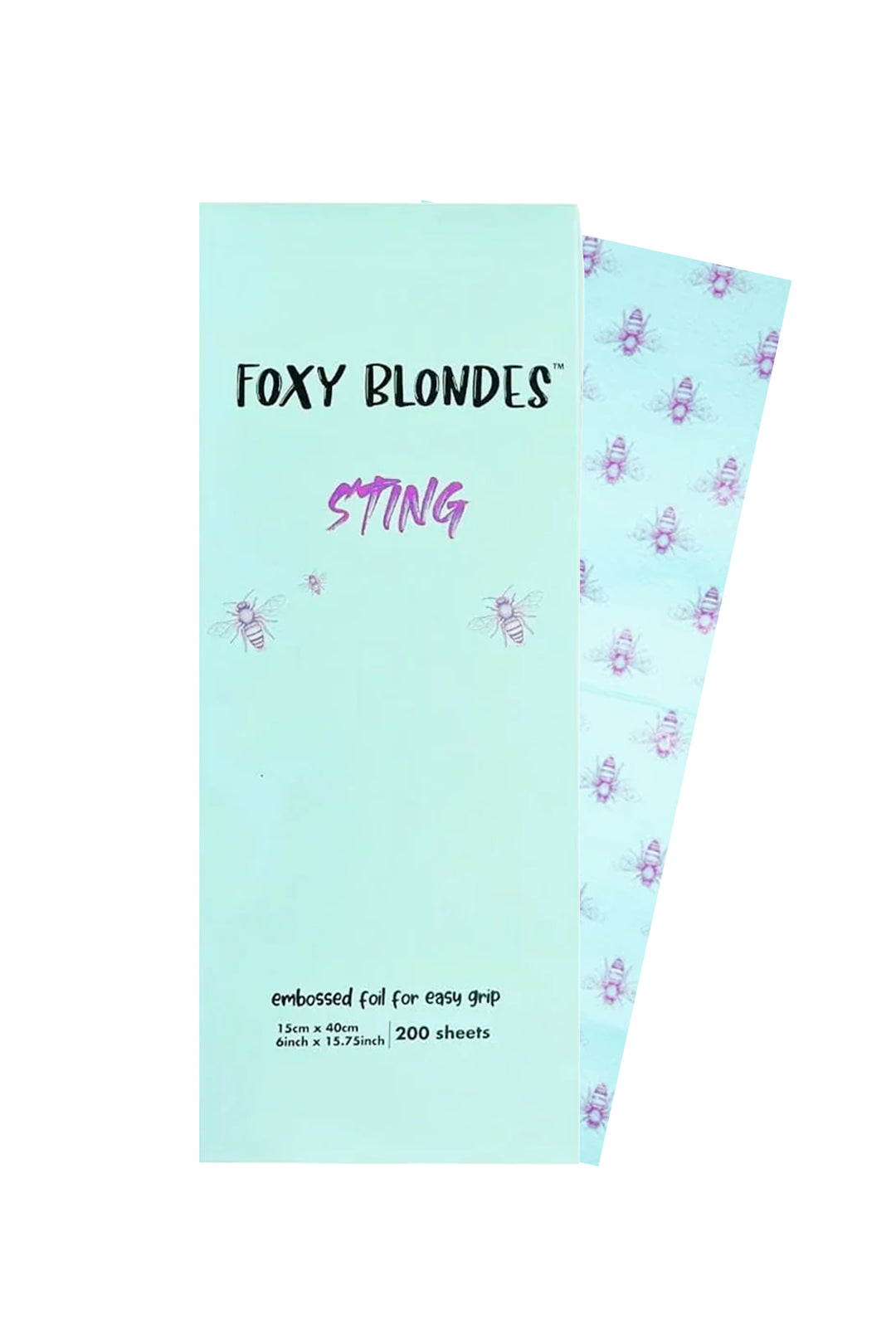 FOXY BLONDES STING EXTRA LONG 15X40CM 200 SHEETS